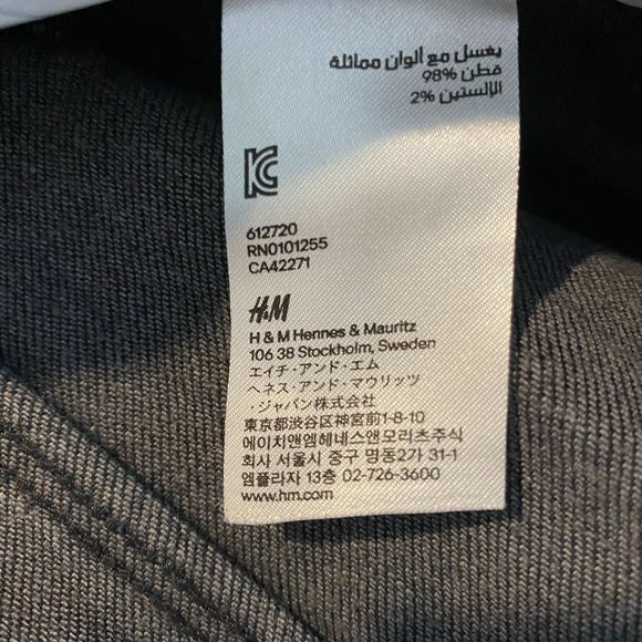 H&M JEANS NAVY WOMENS SIZE 34 - Picture 6 of 6